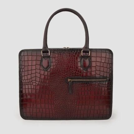 Viperra Genuine Leather Laptop Bag for Men