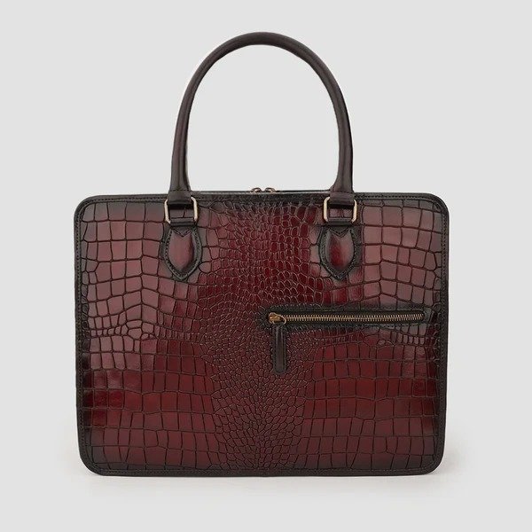 Viperra Genuine Leather Laptop Bag for Men