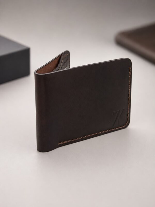 Genuine Leather Bifold Wallet for Men