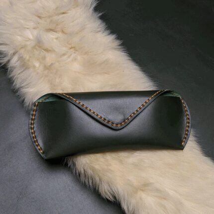 Handcrafted Leather Sunglasses Case