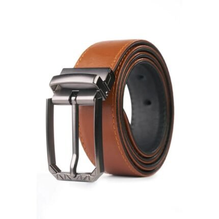 Leather Brown Belt Mens | Genuine Leather Dress Belt