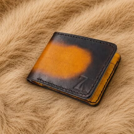 Mens Wallet with Coin Pocket | Genuine Leather Bifold