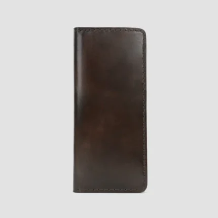 Hercules Genuine Leather Long Wallet with Zipper Pocket