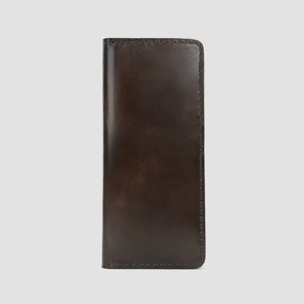 Hercules Genuine Leather Long Wallet with Zipper Pocket